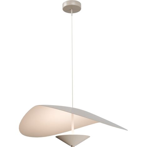 Lampe suspendue de style danois Lente Ø 60cm - sable - 2100-36-36-60 (1/3)