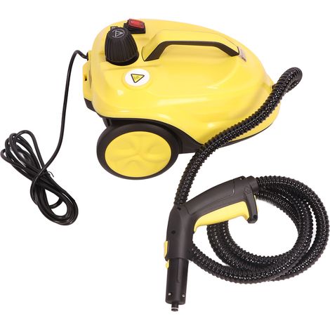Nettoyeur Vapeur 2L 2000W Portatif Haute Température Sans Produit Chimique Polyvalent Sol Tapis Voiture Maison Prise UE 220-240V (1/5)