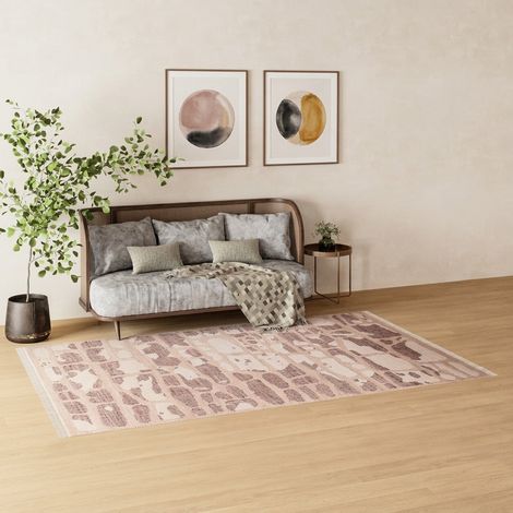 Tapis en jute Tapis Alistair - 200x150cm, Rectangular - 100% Jute - Tissé main - Marron