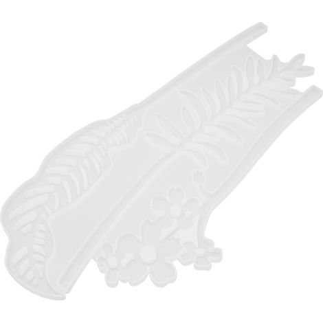 Branche Fleur Moule en Silicone Lavable Flexible Résine Blossom pour Décoration Aquarium, Moule Doux Réutilisable pour Créations Florales (1/5)