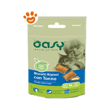 Gatto - Biscotto con Tonno 60 gr OASY