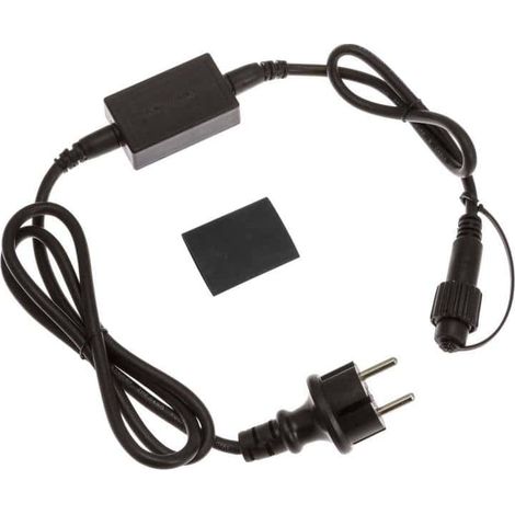 Câble d'alimentation noir 1,5M 230V IP67 Lotti