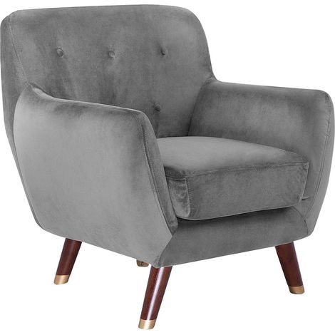 Armchair BODO Velvet Grey