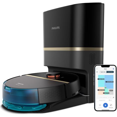 Philips HomeRun 7000 Series Aqua XU7100/01 Robot aspirapolvere e lavapavimenti (1/4)