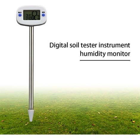Digital Soil Hygrometer Moisture and Temperature Tester with Probe (1/5)