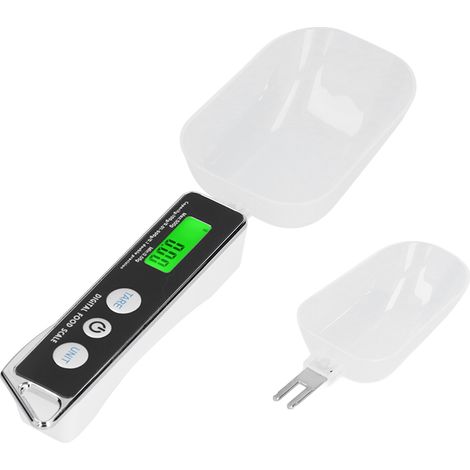 Digitale Küchenwaage aus Edelstahl, tragbar, für Mehl, Tee und Gewürze, 500 g/0,1 g, Schwarz (1/5)