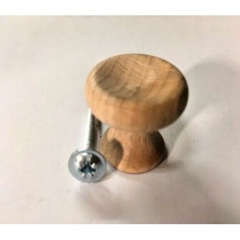 ORECA -  POMOLO IN FAGGIO GREZZO 27X22MM