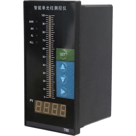 Indicateur de niveau d'eau, transmetteur de niveau de liquide, contrôleur intelligent à colonne lumineuse unique, AC220V