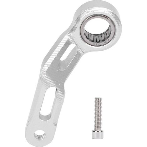 Support de changement de vitesse de moto, Support de stabilisateur de levier en alliage d'aluminium pour MT09 Tracer 900 FZ09 FJ09 XSR900 Niken argent (1/5)