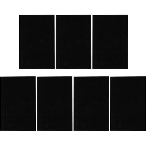 Lot de 7 Inserts en Mousse Noire pour Boîte à Bijoux 100 Emplacements pour Bagues et Boucles D’Oreilles Coussin de Rangement Protecteur Plateau Organisateur Compact et Pratique (1/5)