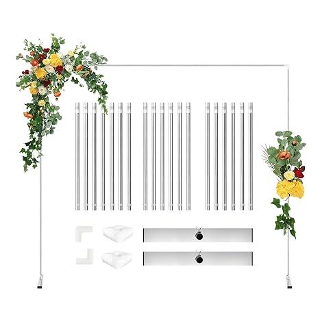 Kit d'arche de ballons, arche de mariage, support en métal, arche de ballon, arche de ballons, arche de mariage, arche pour la décoration de mariages (1/4)