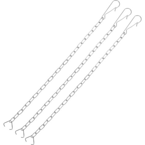3 Pièces pour vannes de vidange kit, acier inoxydable, Silver (1/5)