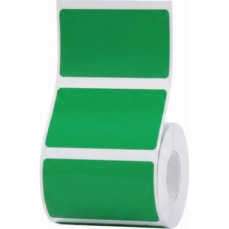 Rouleau d'étiquettes à transfert thermique pour imprimante thermique auto-adhésive, étiquettes à contraste élevé pour bureau (1/5)