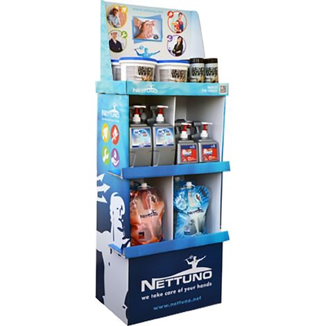 ESPOSITORE 'SUPER CLEAN' vuoto  - NETTUNO