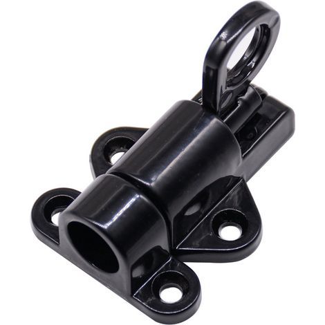 Lntyq 2 PCS Automatique Verrou Porte Ressort Verrou de Porte Avec 8 Vis Loquet à Ressort de Porte Automatique Alliage D'Aluminium Boulon Ressort Adapté aux Portes et Fenêtres Penderies Cour Porte Ext (1/5)