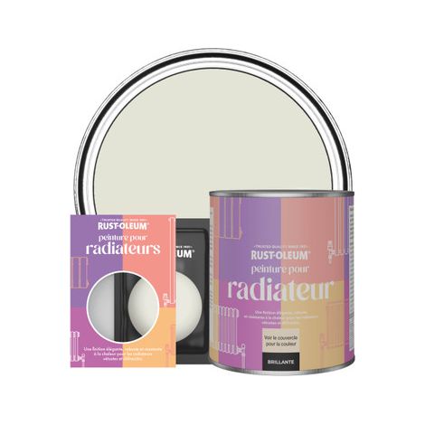 Peinture pour Radiateur, Finition Brillante - Ciment (1/3)