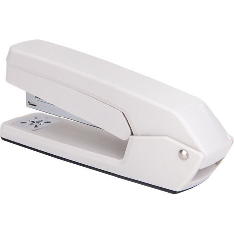 Agrafeuse de Bureau Swing ABS et Métal, Capacité 20 Feuilles, 50 Agrafes Incluses, Pour École et Bureau, Design Blanc Moderne (1/5)