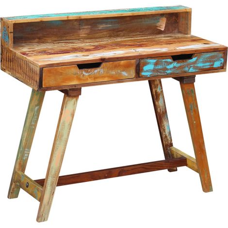 Desk Solid Reclaimed Wood vidaXL