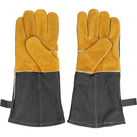 Gants de protection haute température, légers et portables, pour soudure, cuisson et four micro-ondes, haute sécurité, résistants à la chaleur (1/5)
