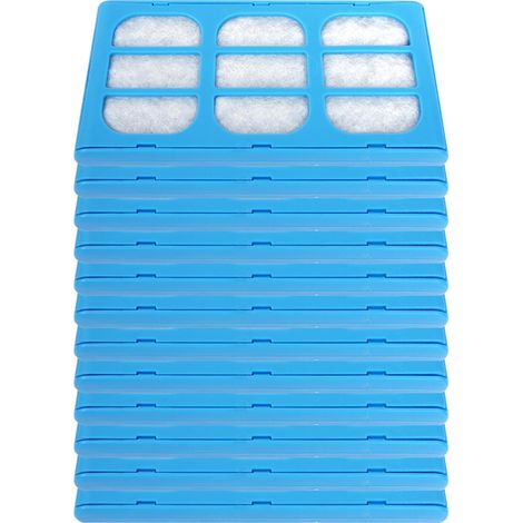 Paquete de 12 cartuchos de filtro de repuesto para bebederos de mascotas, compatibles con los bebederos Cat Mate y Dog Mate. (1/5)