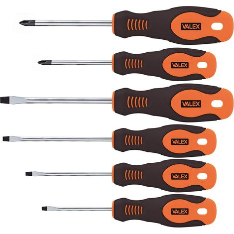 CACCIAV. ARANCIO SET 4 PZ. FLAT +   2 PHILLIPS (1/2)