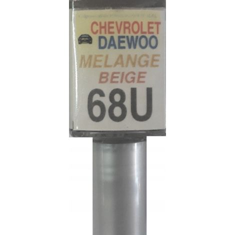 Pintura de retoque color beige melange para Chevrolet Daewoo 68U (1/5)