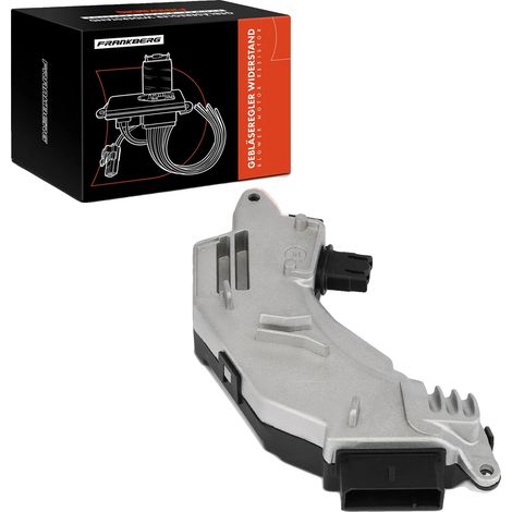 Lüftermotorwiderstand, Spannung 12V, 4 Anschlusskontakte, kompatibel mit Opel Saab Vauxhall, Ausrüstung für Klimaanlage, OEM-Nummern 31315077 53-69792 (1/5)