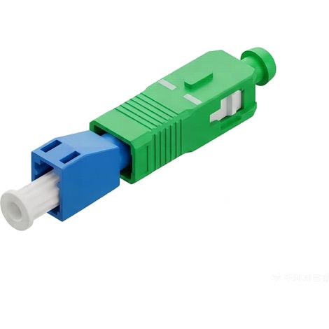 SC/APC Male To LC/APC Female Fiber Optic Adapter, Simplex Singlemode SC/APC Coupler, Low Insertion Loss Hybrid Connector, FTTH Network Installation Fitting (1/4)