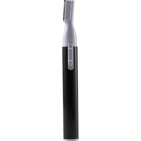 Épilation du visage pour femme, tondeuse à sourcils et épilateur(noir) (1/5)