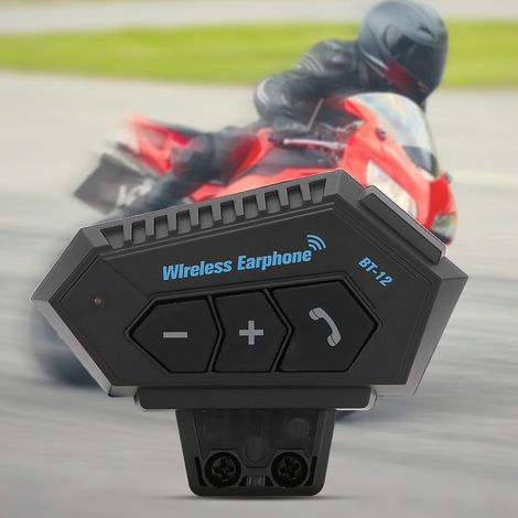 Écouteurs pour casque de moto Bluetooth 4.1+EDR CSR8635 avec réduction de bruit et kit mains libres (1/5)