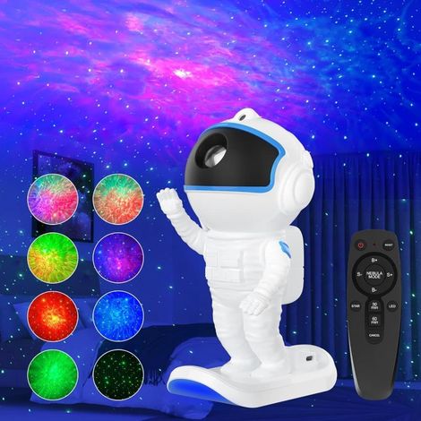 Filiyano – lampe projecteur galaxie pour – Veilleuse projecteur d'étoiles en forme de skateboard, lampe projecteur galaxie pour enfants, avec (1/5)