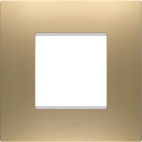 PLAQUE EGO 2P OR GEWISS GW16022SG