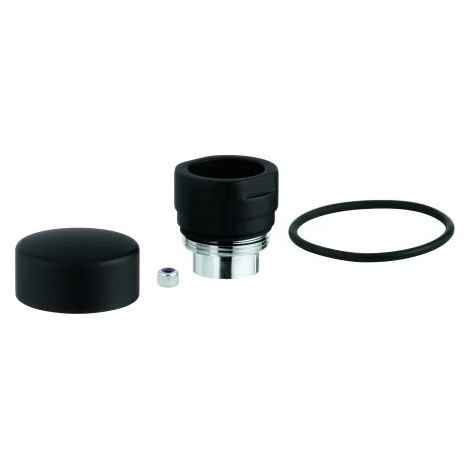 GROHE bouton d'inverseur 46721, pour inverseur bain/douche, phantom black, 46721KF0