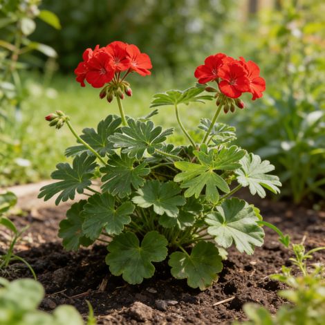 Géranium vivace sanguineum Max Frei 20cm Godet 9cm - Geranium