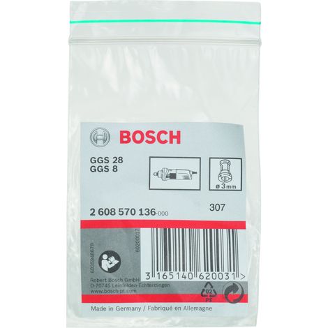 Pinza de fijación sin tuerca tensora 3 mm  BOSCH 2608570136 (1/2)