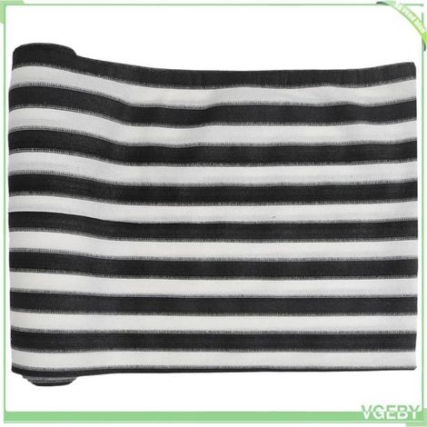 Filet brise-vue - FAFEICY - 4003661 - 1,5x50 m - 75 g/m² - Anthracite/blanc (1/5)