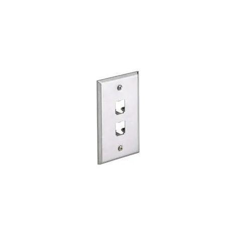 Placa de pared Panduit cfp2sy acero inoxidable diseño convencional