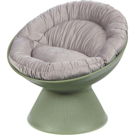 Amadeus - Fauteuil en polypropylène et tissu Athos (1/3)