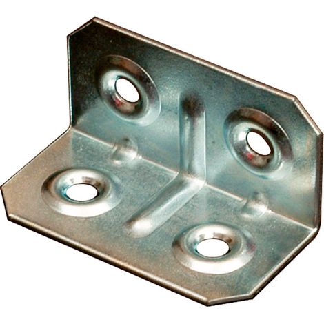Ángulo refuerzo an05 zincado 20 x 20 x 40 mm (1/2)