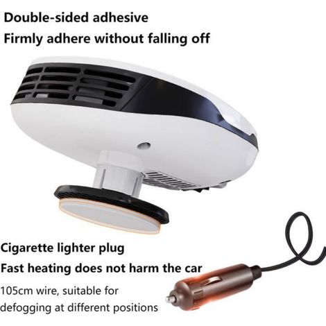 Ventilateurs de voiture, désembueur de vitres, chauffage pour voiturette de golf (1/5)