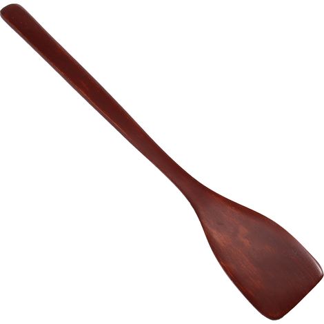 Spatule en bois antiadhésive, pelle à frire, ustensiles de cuisine, pelle (rouge) (1/5)