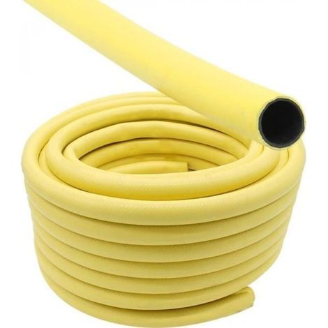Tuyau d'arrosage - 25 m - Diam 15 mm - Jaune - (1/4)