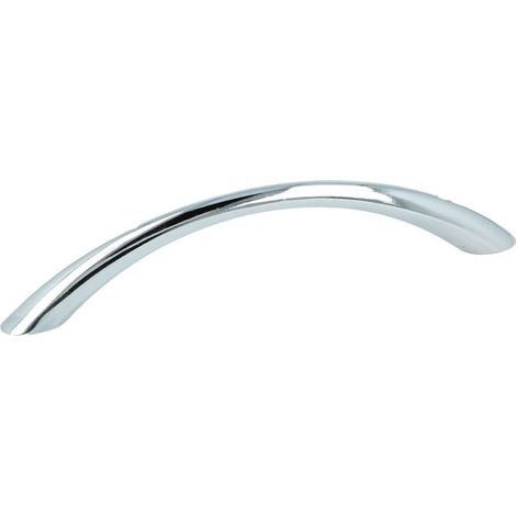Möbelgriff Schubladengriff Küchengriff Griff Lochabstand 96mm Verchromt