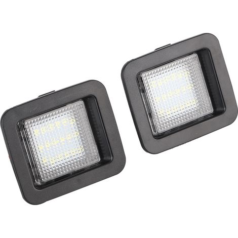 Plaque d'immatriculation LED 18 LEDs pour Ford F150 2015 et plus, paire de feux blancs (1/5)