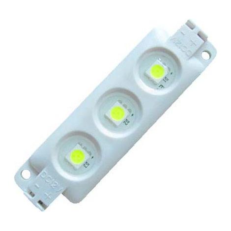 Módulo Led DC12V, 3xSMD5050, 0,72W, Blanco frío