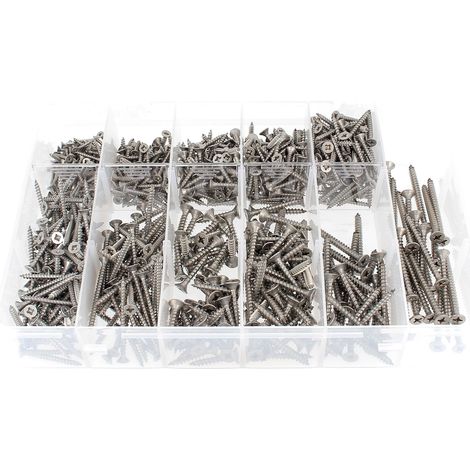 Coffret Assortiment de Vis VBA TFZ Inox A2