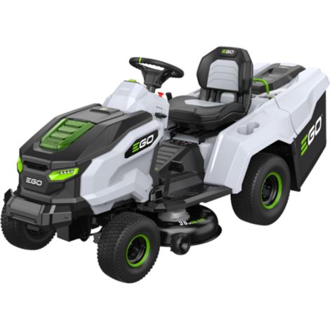 EGO Akku-Heckfänger Rasentraktor TR3801E-B Schnittbreite 98 cm, 300 Liter Sammelbehälter (1/4)