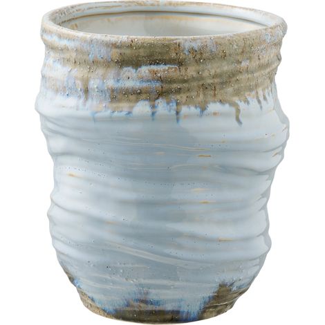 Vaso in ceramica azzurro chiaro House Nordic ø19,5x22,5 cm