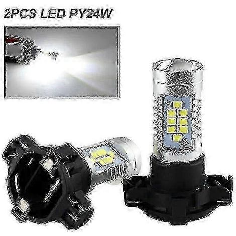 Lot de 2 ampoules LED PY24W pour clignotants avant BMW Série 3, 5, X3, X5, X6, Z4