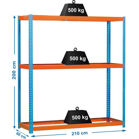 Stoccaggio Simonrack 2106-3 capacità 500 kg dimensioni 200x210 cm